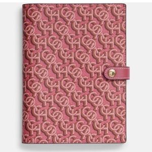 Coach Monogram Notebook